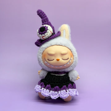 Labubu Clothes Halloween Witch Outfit