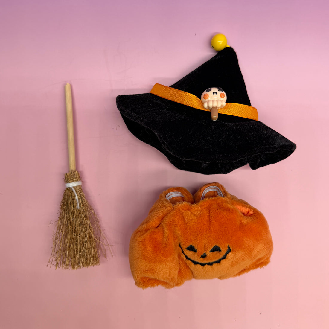 Labubu Clothes Halloween Pumpkin Outfit