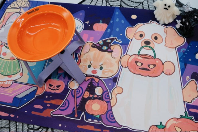 Pet Spooky Feast Pet Mat