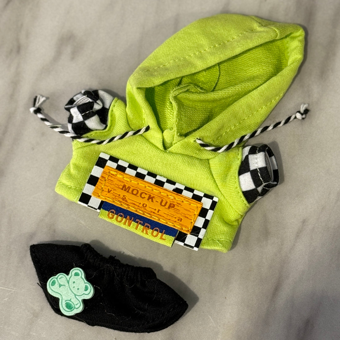 Labubu Clothes Neon Hoodie