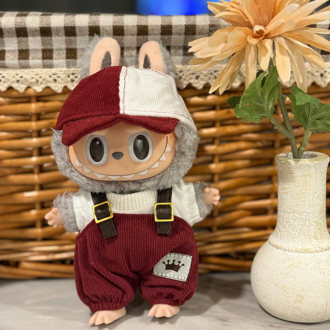 Labubu Clothes Overalls