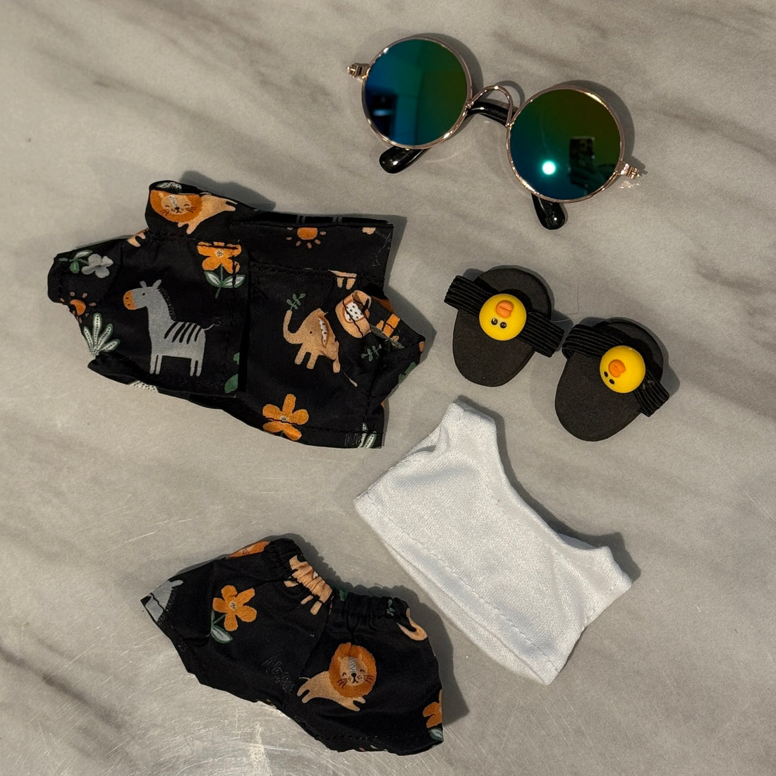 Labubu Clothes Beach Outfit