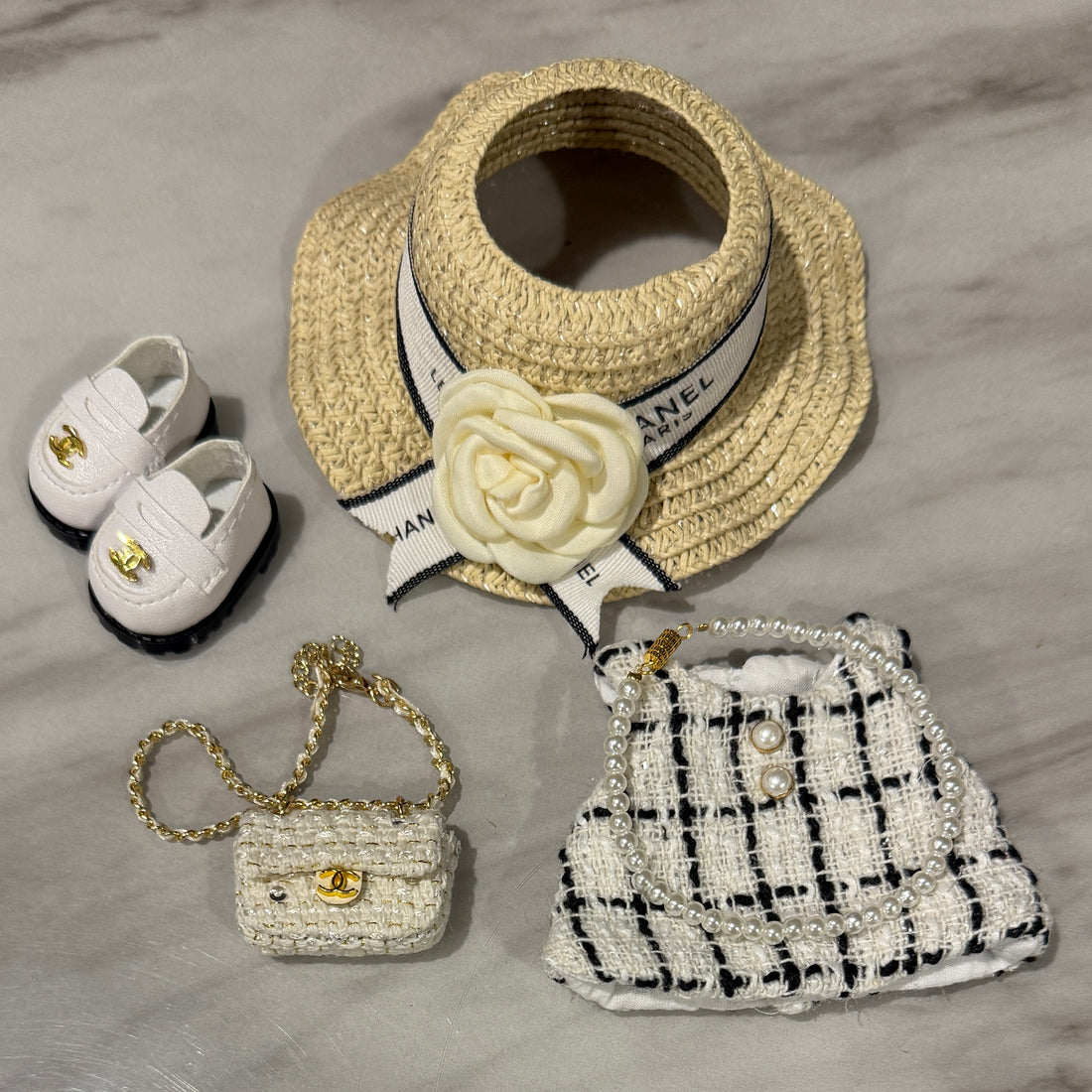 Labubu Clothes Luxe Bloom Set