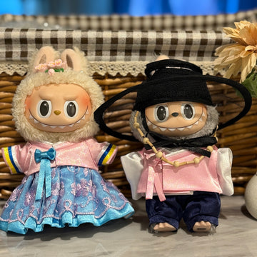 Labubu Clothes Hanbok Set
