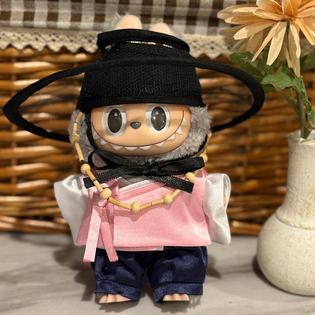 Labubu Clothes Hanbok Set