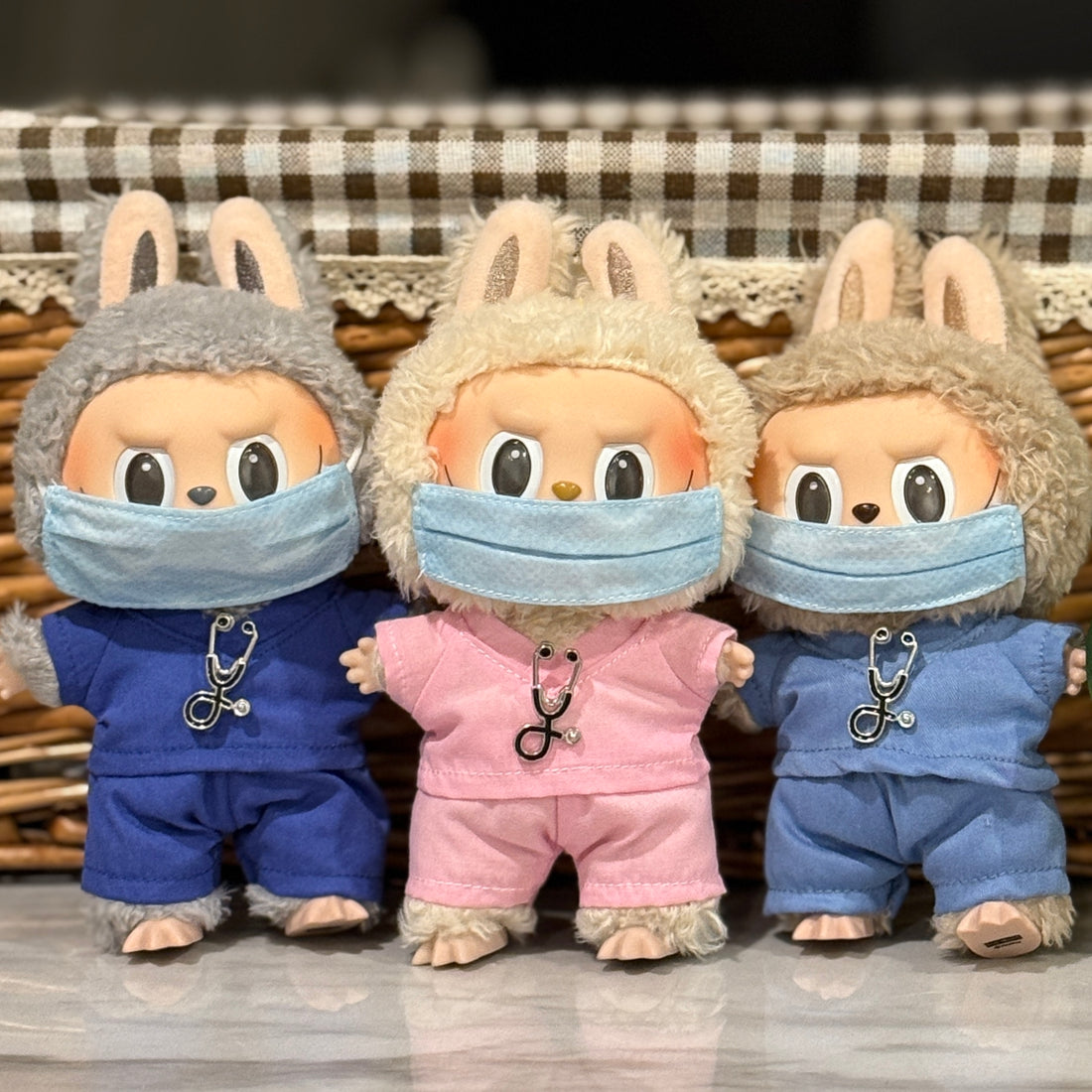 Labubu Clothes Scrubs/ Nurse outfit