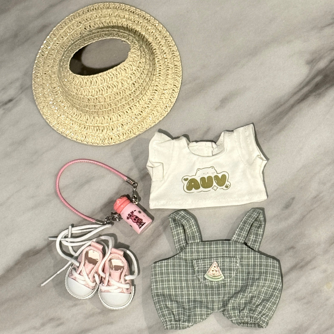 Labubu Clothes Watermelon Outfit