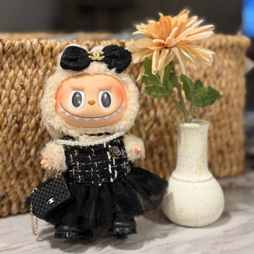Labubu Clothes Black Luxury