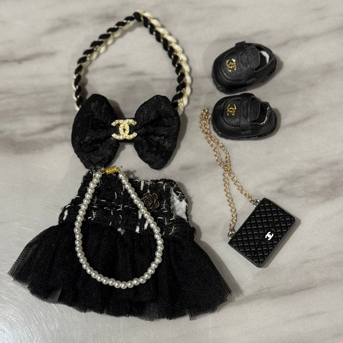 Labubu Clothes Black Luxury