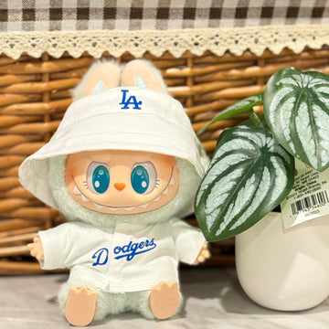 Labubu Clothes MLB Dodgers Uniform