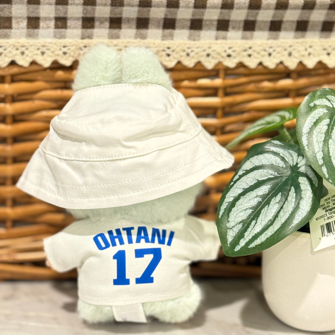 Labubu Clothes MLB Dodgers Uniform