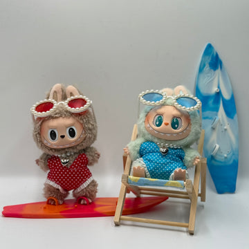 Labubu Clothes Surfing Sets