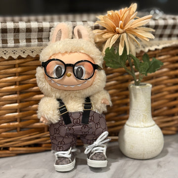 Labubu Clothes Brown Luxury Set