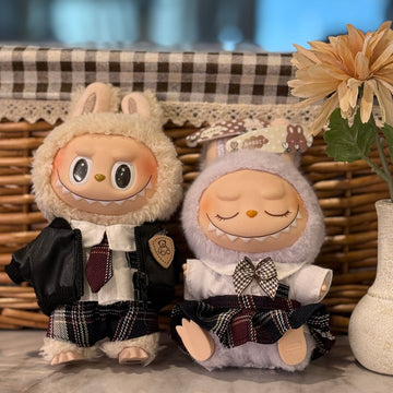 Labubu Clothes School Uniform Set