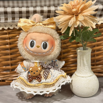 Labubu Clothes Teddybear Dress