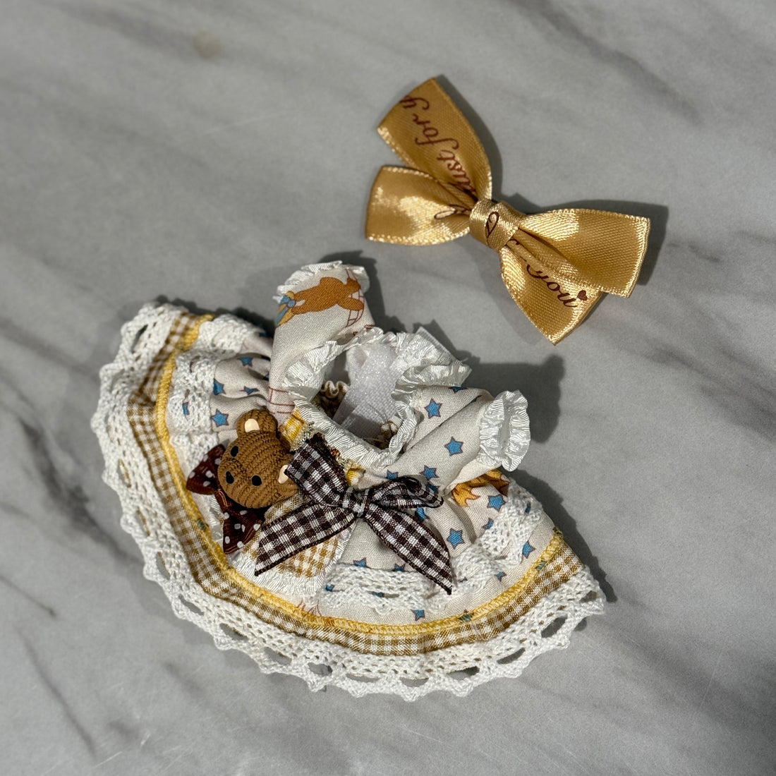 Labubu Clothes Teddybear Dress