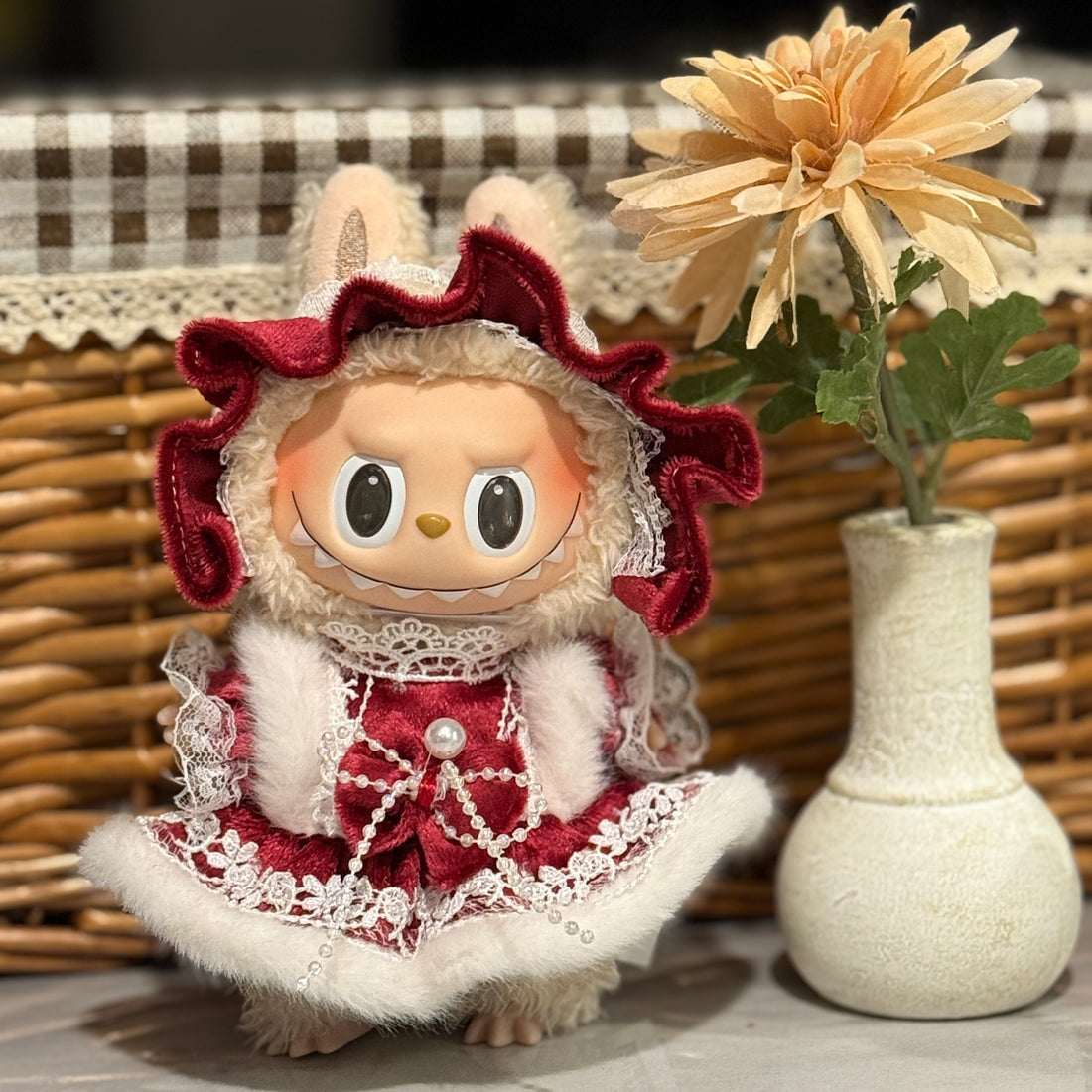 Labubu Clothes French Dress