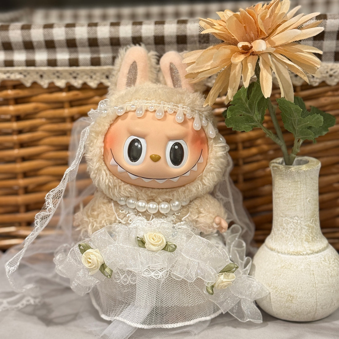 Labubu Clothes Wedding Set