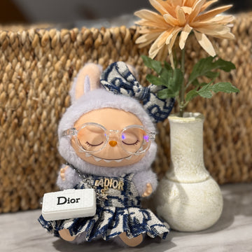 Labubu Clothes Navy Miss. Luxe