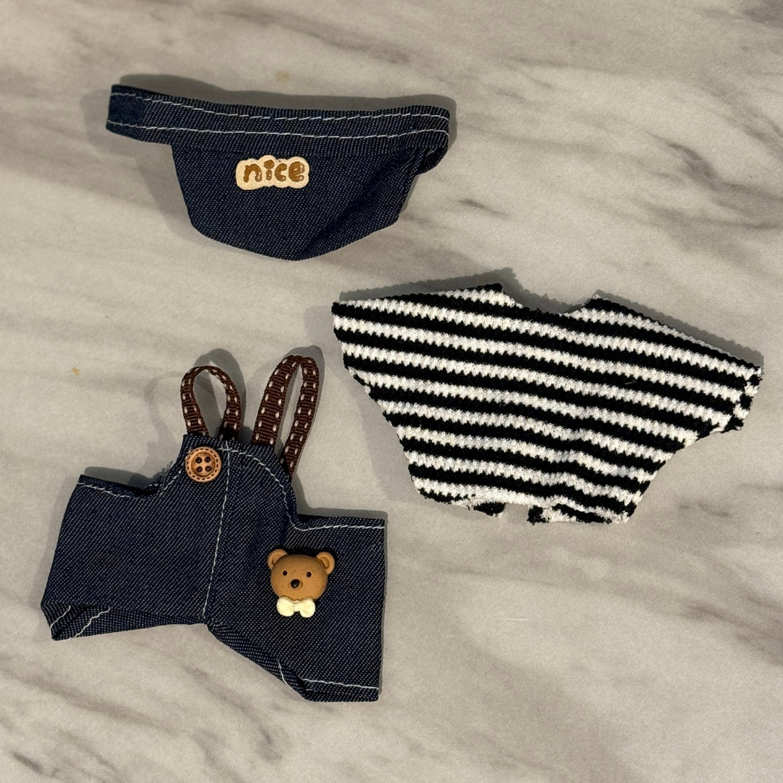 Labubu Clothes Denim Outfit
