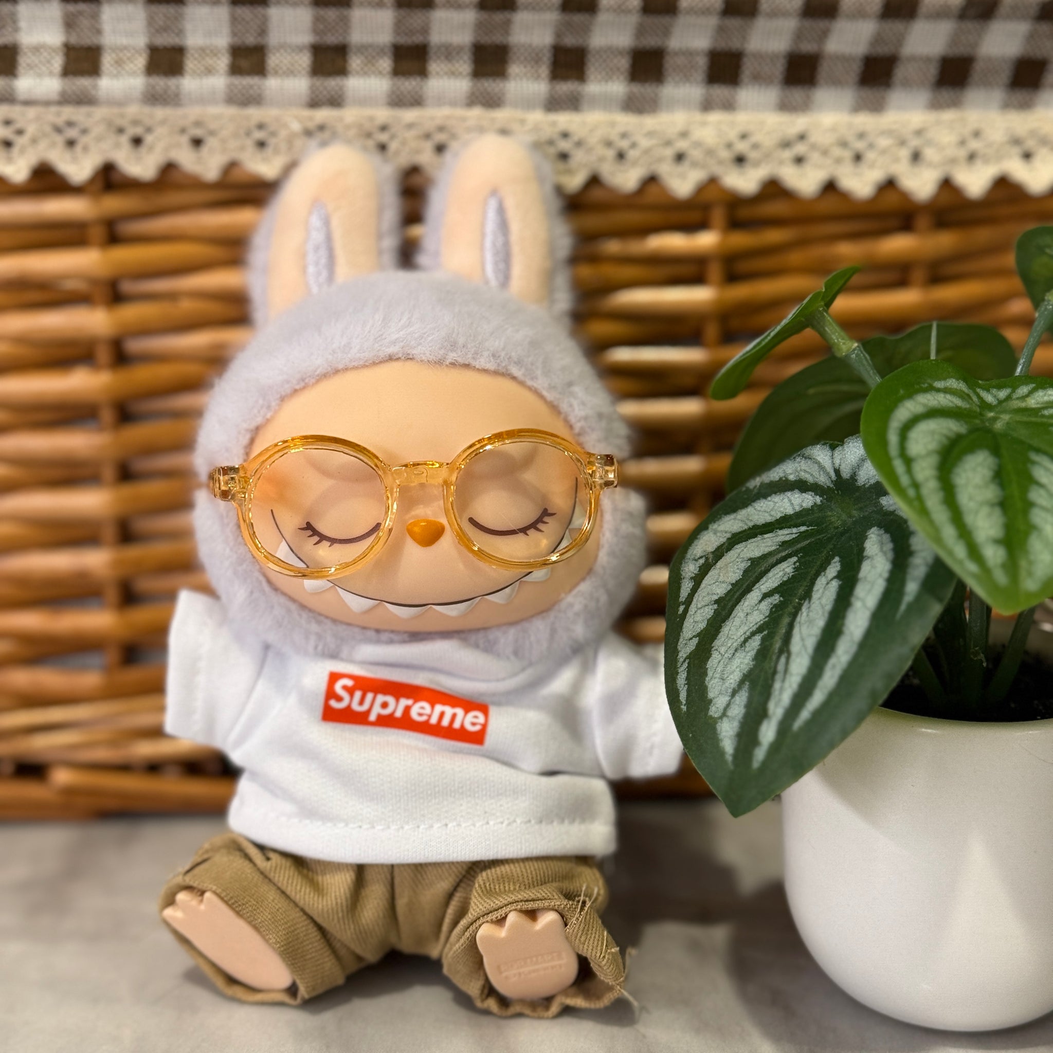 Labubu Clothes White BOGO Tee