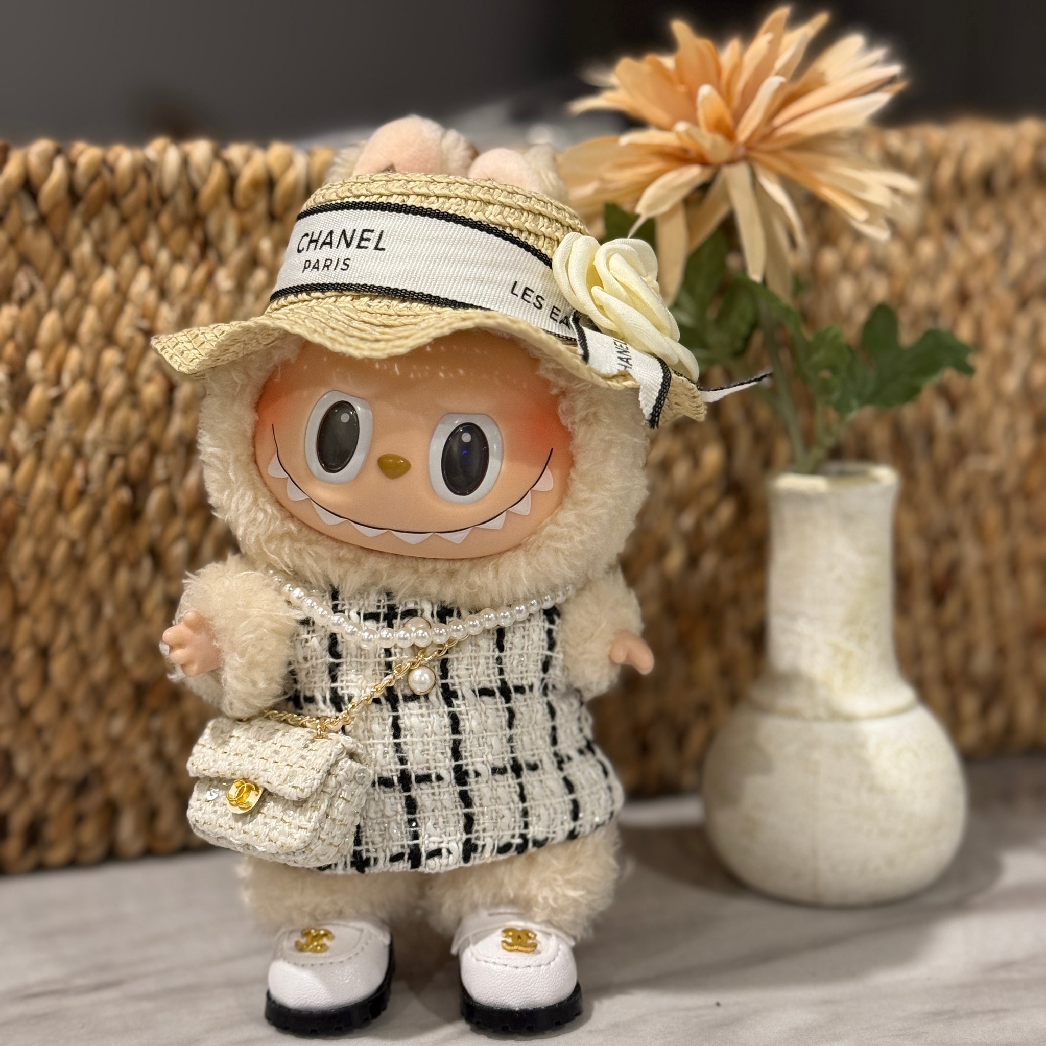 Labubu Clothes Luxe Bloom Set