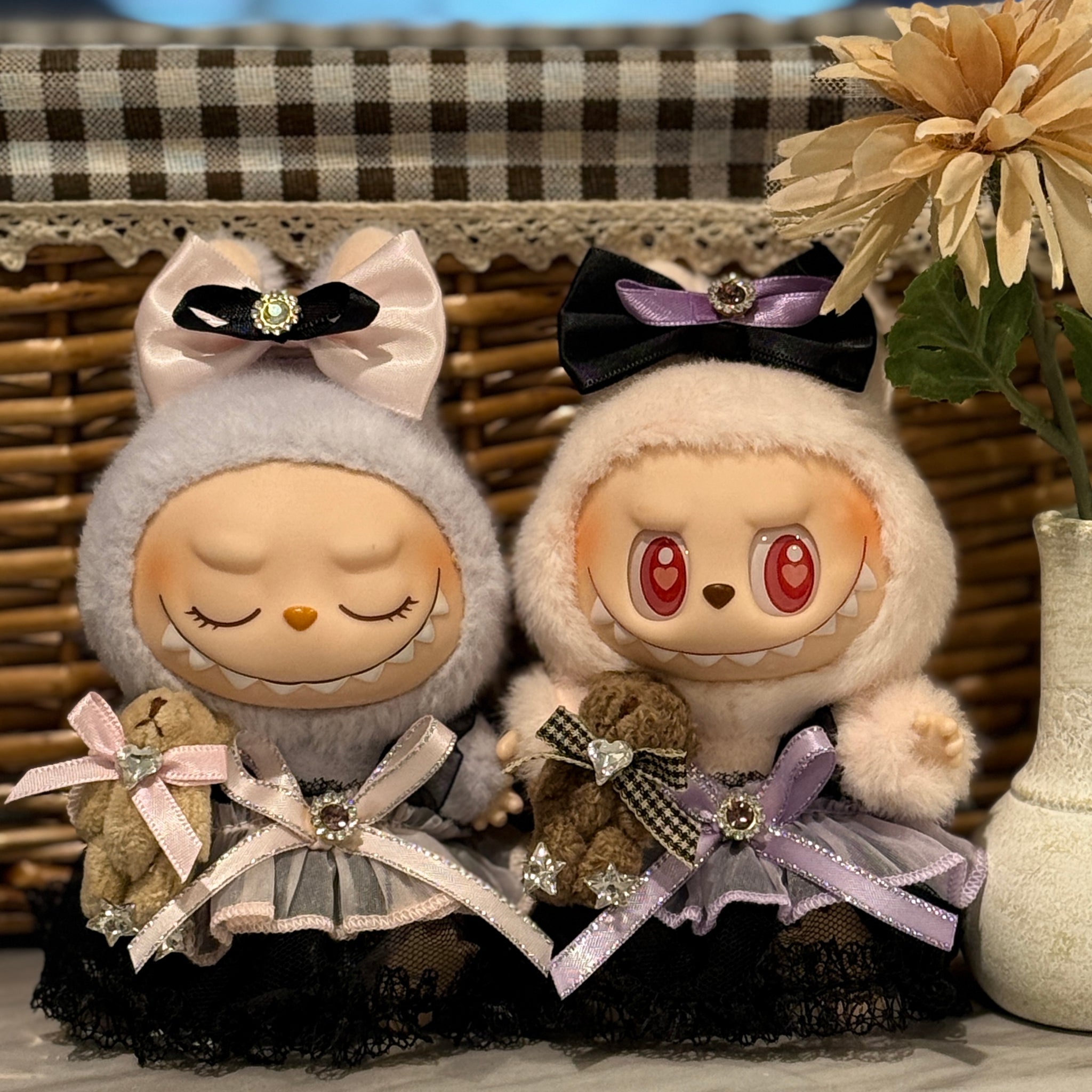 Labubu Clothes Lace Dress